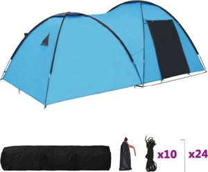 Namiot turystyczny vidaXL 92233 Niebieski 4