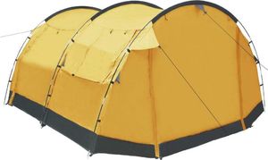 Namiot turystyczny vidaXL 4 osobowy żółty (92229) 4
