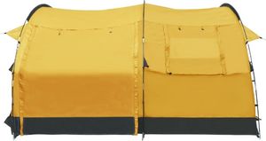 Namiot turystyczny vidaXL 4 osobowy żółty (92229) 7