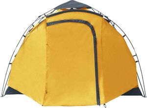 Namiot turystyczny vidaXL 92223 Żółty 5