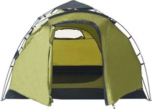 Namiot turystyczny vidaXL 3 osobowy zielony (92222) 7