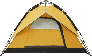 Namiot turystyczny vidaXL 3 osobowy żółty (92220) 5