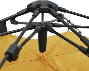 Namiot turystyczny vidaXL 3 osobowy żółty (92220) 7