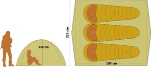 Namiot turystyczny vidaXL 92218 4
