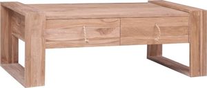 vidaXL Stolik kawowy, 110 x 60 x 40 cm, lite drewno tekowe 1