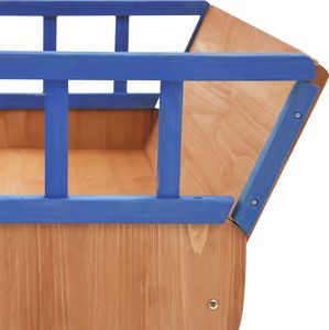 vidaXL Piaskownica statek piracki, drewno jodłowe, 190x94,5x101 (92171) 7