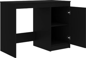 Biurko vidaXL 801797 Czarne 100 cm x 50 cm 6