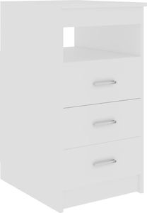 Biurko vidaXL 3054780 Białe 140 cm x 50 cm 7