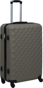 vidaXL Zestaw twardych walizek na kółkach - 2 szt. antracytowe 3