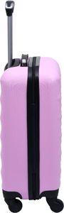 vidaXL Zestaw twardych walizek na kółkach - 2 szt. różowe 8
