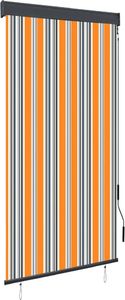 vidaXL Roleta zewnętrzna, 80x250 cm, żółto-niebieska 1