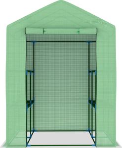 vidaXL Szklarnia 143 cm x 143 cm x 195 cm (48167) 5