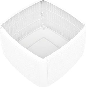 vidaXL stolik boczny, biały, 54x54x36,5 cm, plastikowy (48774) 5