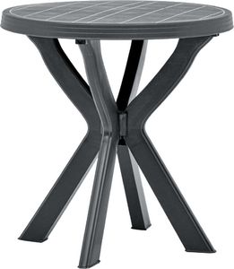 vidaXL stolik bistro, antracytowy, 70 cm, plastikowy (48798) 3