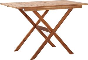 vidaXL składany stół ogrodowy, 110x67x74 cm, lite drewno akacjowe (46458) 1