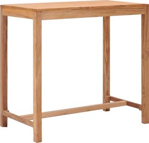 vidaXL stolik barowy do ogrodu, 110x65x105 cm, lite drewno tekowe (287234) 1