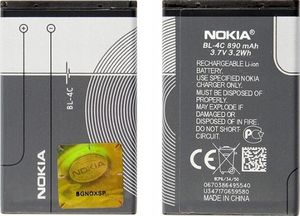 Bateria Nokia Oryginalna Bateria NOKIA 6300 108 C2-05 X2 X3-01 890mAh BL-4C 1