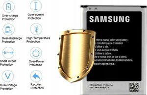 Bateria Samsung Oryginalna bateria SAMSUNG NOTE 2 N7100 3100 mAh EB595675LU 3