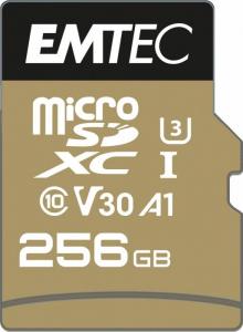 Karta Emtec Speedin Pro MicroSDXC 256 GB Class 10 UHS-I/U3 A1 V30 (ECMSDM256GXC10SP) 1