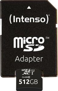 Karta Intenso Premium MicroSDXC 512 GB Class 10 UHS-I/U1  (3423493) 3
