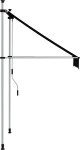 vidaXL Markiza zwijana ręcznie, 100 cm, antracytowa 3