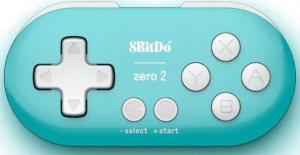 Pad 8BitDo Zero 2 Turquoise Edition (RET00222) 1