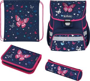 Herlitz Herlitz Loop Plus Butterfly, Book Bag (purple) 1