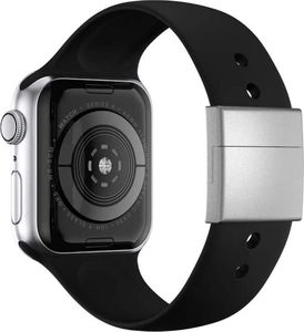 xMount xMount @Strap bracelet, watch band (black / silver, Apple Watch (38-40 mm)) 1
