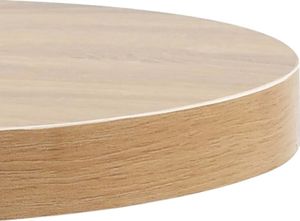 vidaXL Stolik bistro, jasnobrązowy, 60 cm, MDF 4