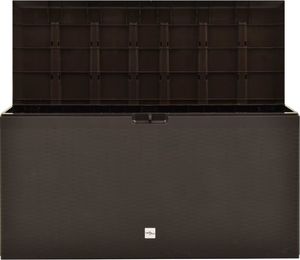 Skrzynia ogrodowa vidaXL 290 l Brąz 4