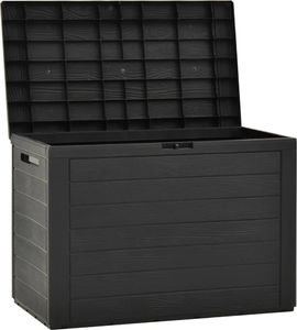 Skrzynia ogrodowa vidaXL 190 l Antracyt 6