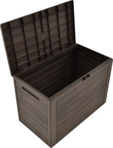 Skrzynia ogrodowa vidaXL 190 l Brąz 6