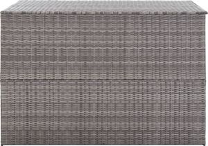 Skrzynia ogrodowa vidaXL 150x100x100 cm Szary 2