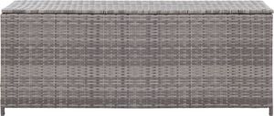 Skrzynia ogrodowa vidaXL 120x50x60 cm Szary 2