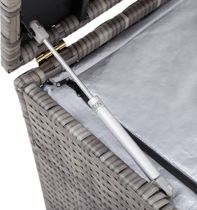 Skrzynia ogrodowa vidaXL 120x50x60 cm Szary 7