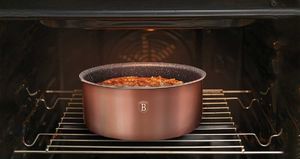 Berlinger Haus KOMPLET GARNKÓW 9-ele CLICK COOK BERLINGER HAUS METALLIC LINE ROSE GOLD BH-6147 6