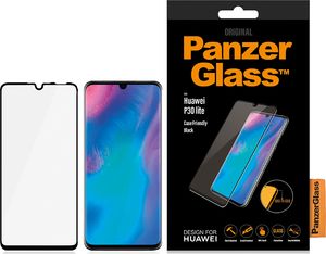PanzerGlass Panzerglass screen protector, protective film (transparent / black, Huawei P30 Lite) 2
