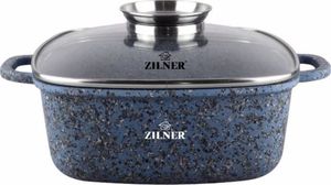 Zilner BRYTFANNA / GARNEK MARMUROWY 4.4L 24cm ZILNER BLUE ZL-7096 1