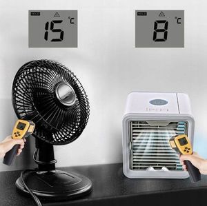 Klimatyzator Zilner KLIMATYZER PRZENOŚNY ARCTIC AIR COOLER LED USB 7
