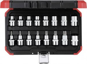Zestaw narzędzi Gedore Gedore Red Socket set 1/2 ", Torx, 16 pieces (red / black, E10 - T70) 1