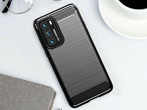 Alogy Etui Alogy Rugged Armor do Huawei P40 czarne + Szkło Alogy uniwersalny 5