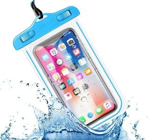 Alogy Etui wodoodporne Alogy wodoszczelne uniwersalne IPX8 do 6.5 Niebieskie uniwersalny 2