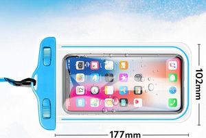 Alogy Etui wodoodporne Alogy wodoszczelne uniwersalne IPX8 do 6.5 Niebieskie uniwersalny 5