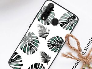 Alogy Etui Alogy Glass Armor Case do Huawei P30 Lite Liście + Szkło uniwersalny 2