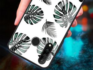 Alogy Etui Alogy Glass Armor Case do Huawei P30 Lite Liście + Szkło uniwersalny 4