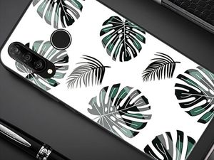 Alogy Etui Alogy Glass Armor Case do Huawei P30 Lite Liście + Szkło uniwersalny 6