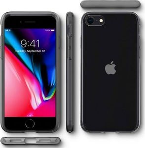 Spigen Etui Spigen Liquid Crystal do Apple iPhone 7/8/SE 2020 Space Crystal + Szkło Alogy uniwersalny 5