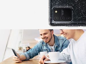 Spigen Etui Spigen Liquid Crystal Glitter do Samsung Galaxy S10 Lite Crystal Quartz + Szkło 3mk uniwersalny 10