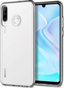 Spigen Etui Spigen Liquid Crystal do Huawei P30 Lite Crystal Clear + Szkło Alogy uniwersalny 4