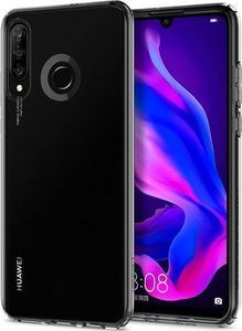 Spigen Etui Spigen Liquid Crystal do Huawei P30 Lite Crystal Clear + Szkło Alogy uniwersalny 5